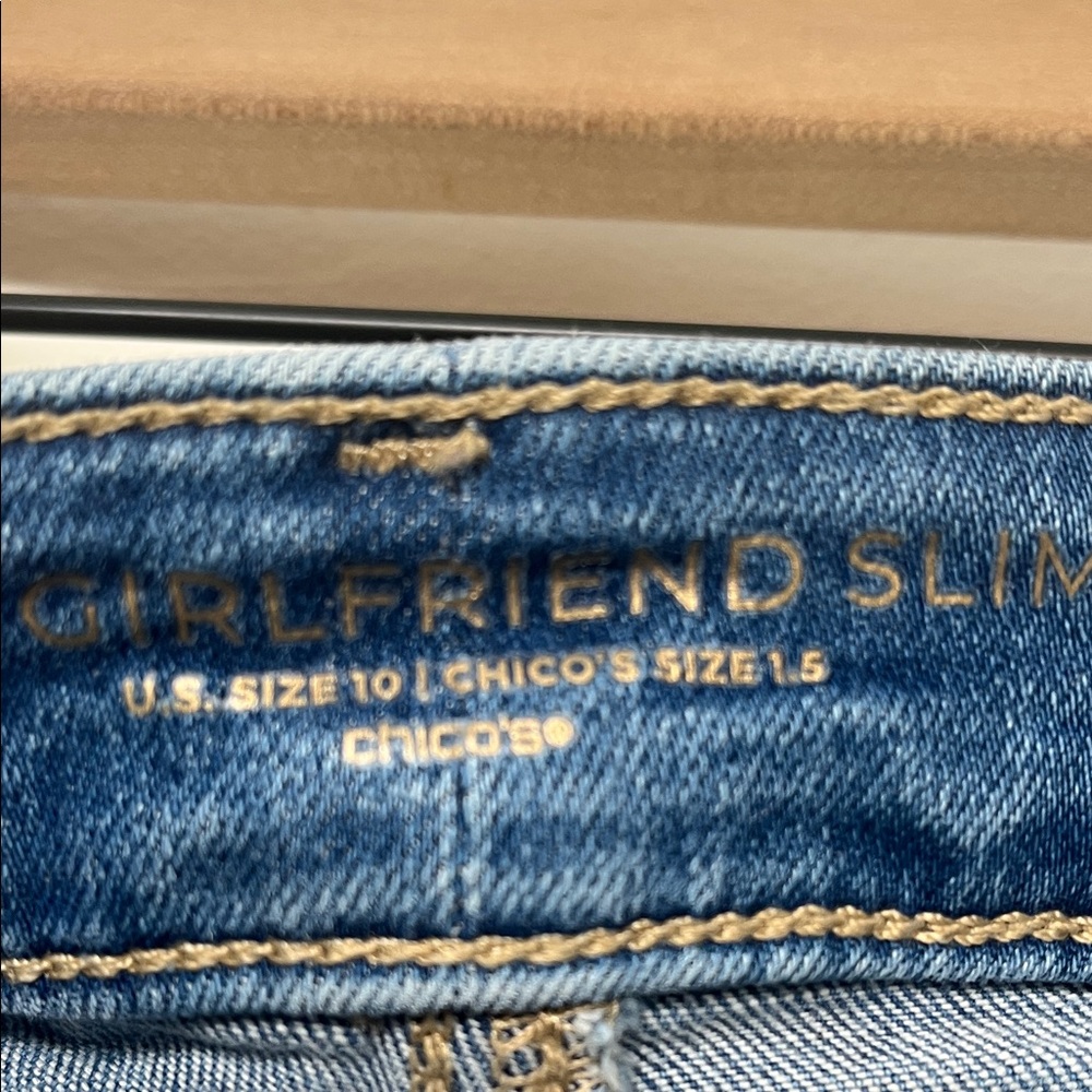 Chico's So Slimming Girlfriend Jeans - Picture 5 of 12